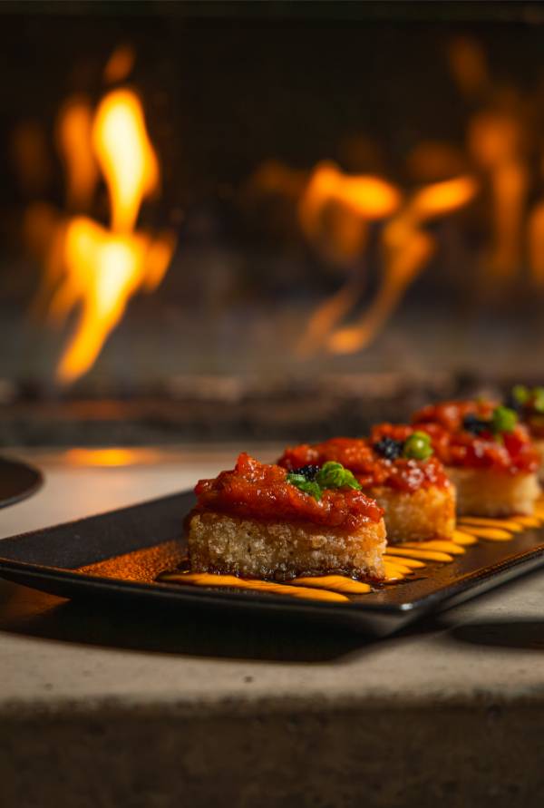 Park-Hyatt-Aviara pacific point firepit sushi 5