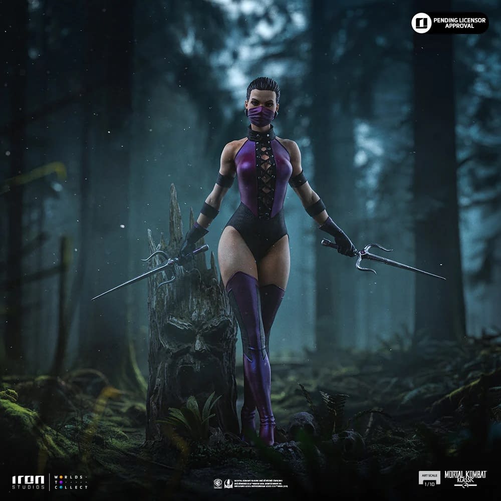 Beauty Gets Deadly with Iron Studios Mortal Kombat Mileena Statue