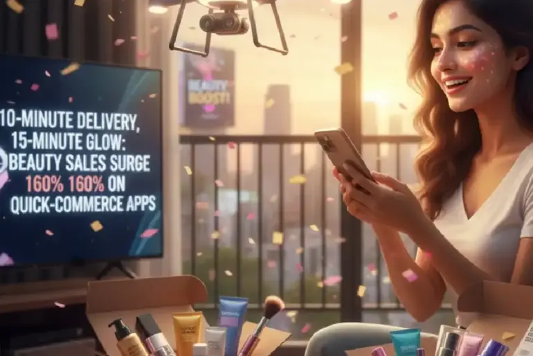 Quick commerce set to dominate beauty and personal care sales by 2030