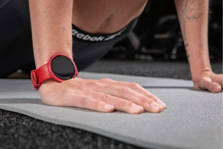 Reebok Rush Smartwatch Budget Friendly Fitness Tracker with IP68 Water Resistance and Heart Rate Monitoring