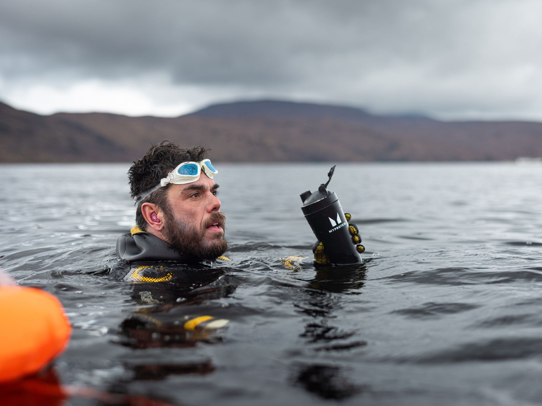 Ross Edgley is using supplements and a diet of roughly 10,000 calories per day to help him build a robust body and support his intense training regime