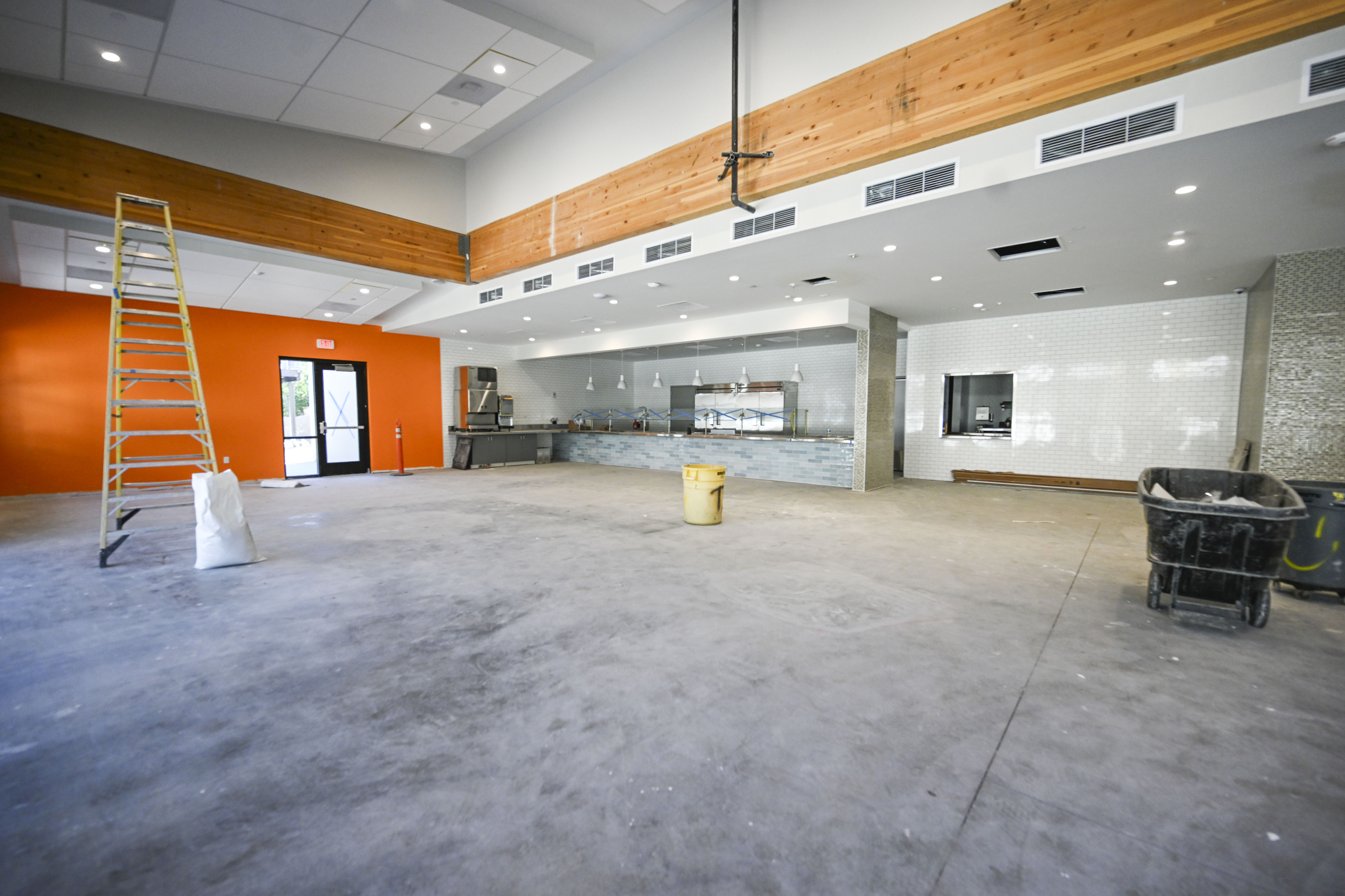 The cafeteria at the San Bernardino Community Wellness Campus is...