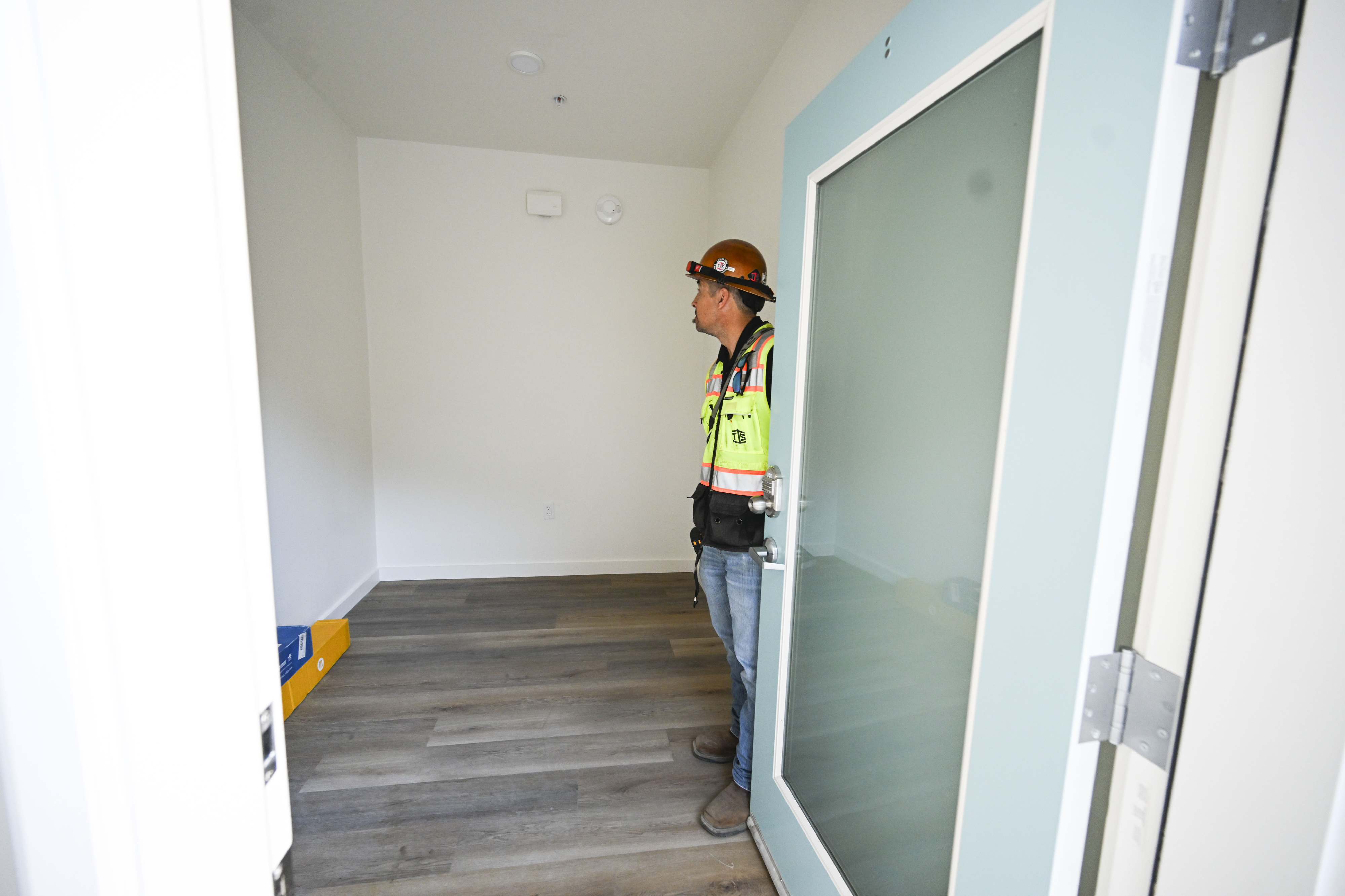 A housing unit at the San Bernardino Community Wellness Campus...