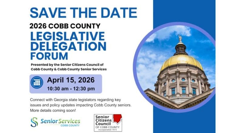 2026 Cobb County Legislative Delegation Forum at Cobb Senior Wellness Center