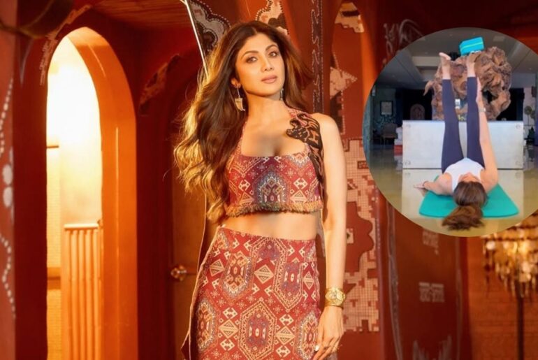 Shilpa Shetty stability drill