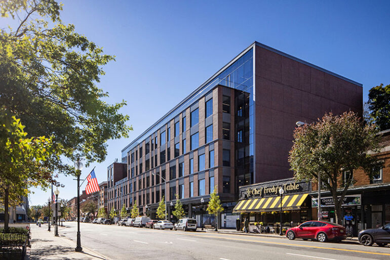 Shown is the front exterior of Valley Bank at 70 Speedwell Ave. in Morristown.
