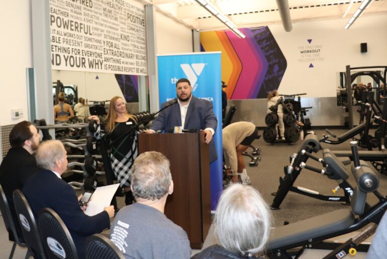 Wellness center at the River Crossing YMCA’s Easton branch