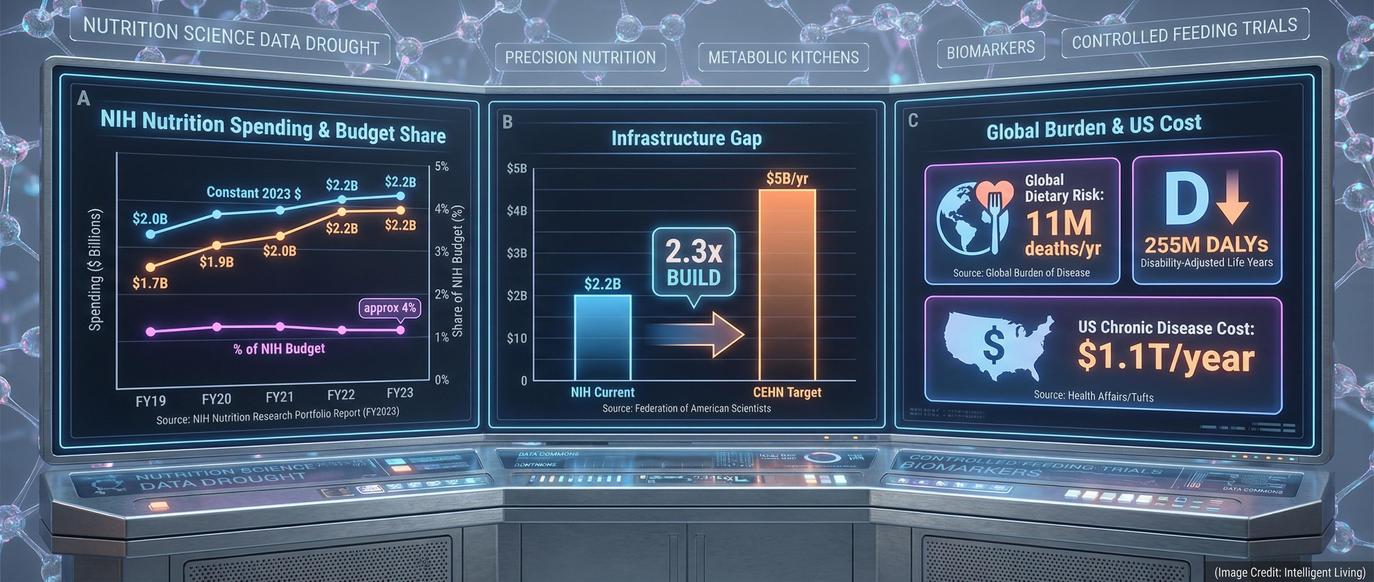 A better nutrition data system would function more like a modern weather network, capturing continuous, high-resolution signals from multiple sensors instead of sporadic self-reports.