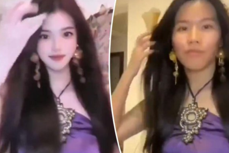 Tik Tok Beauty Influencer Instantly Loses 140K Followers After Tech Glitch Reveals Her Real Face