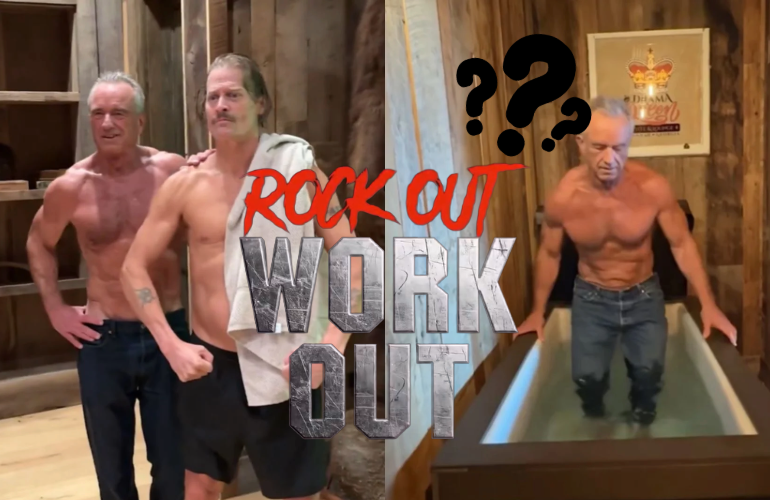 RFK Jr. and Kid Rock’s Cringe Gym Bro Theater Is the Peak of Cornball MAGA Wellness Culture