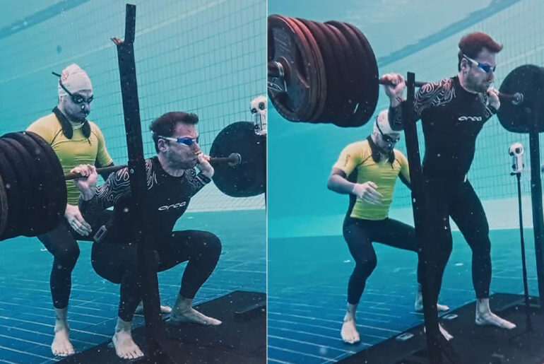 Vitomir Maričić Sets Guinness World Record With 661-Pound Underwater Squat