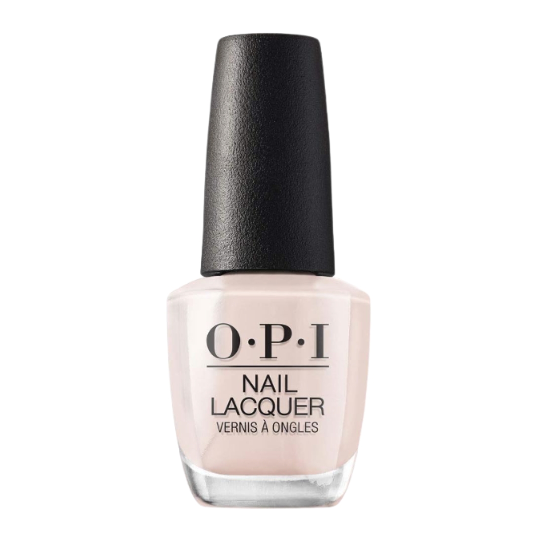 A product shot of OPI Classic Nail Lacquer in shade Tiramisu for two, on a white background