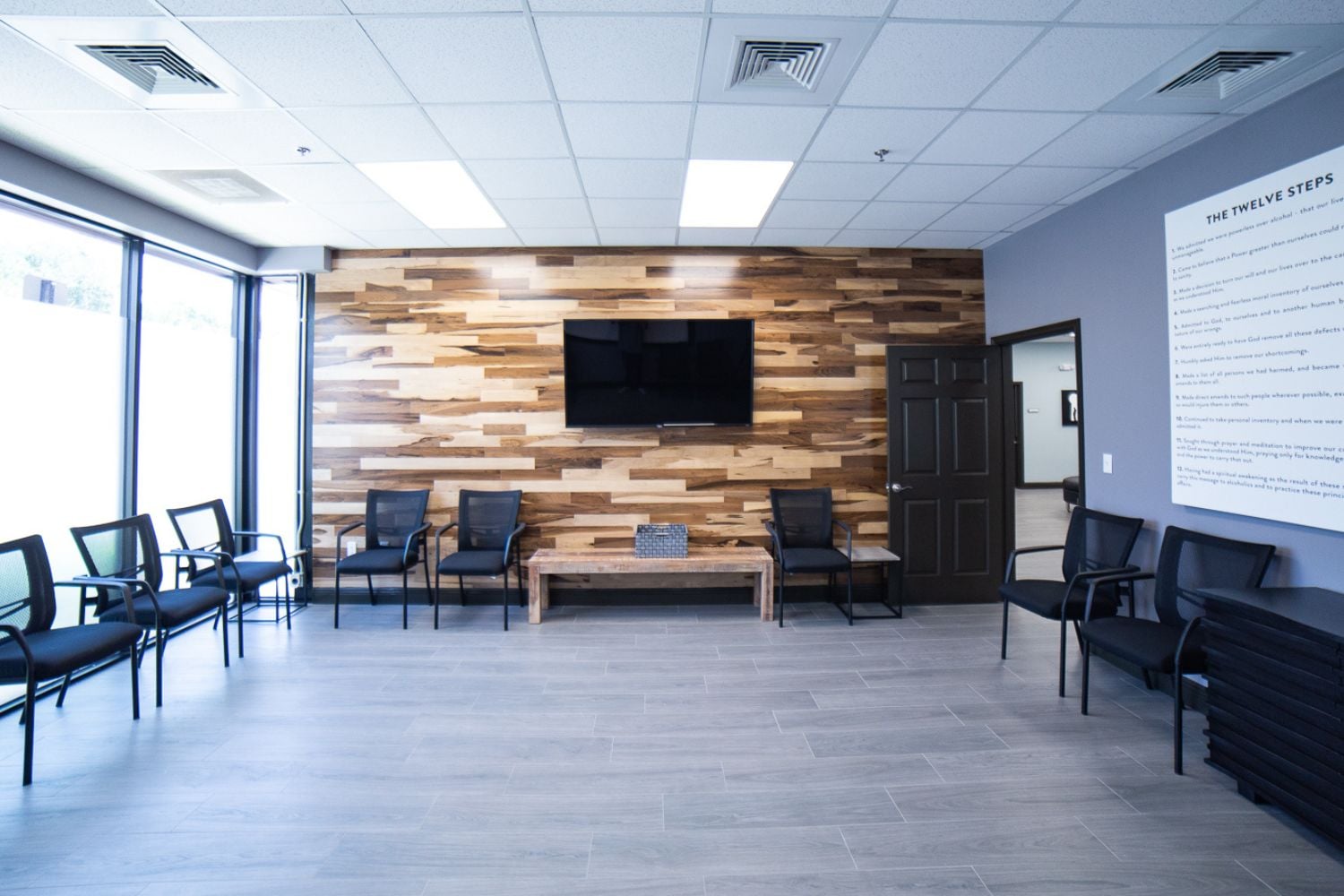 All In Solutions Counseling Center group room in Boynton Beach, Florida