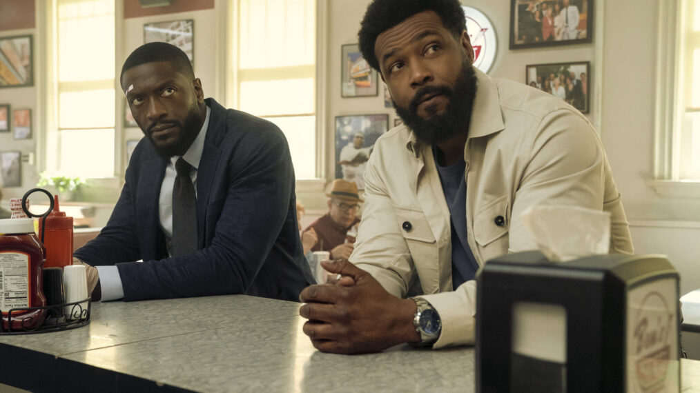 Aldis Hodge, Isaiah Mustafa - 'Cross'
