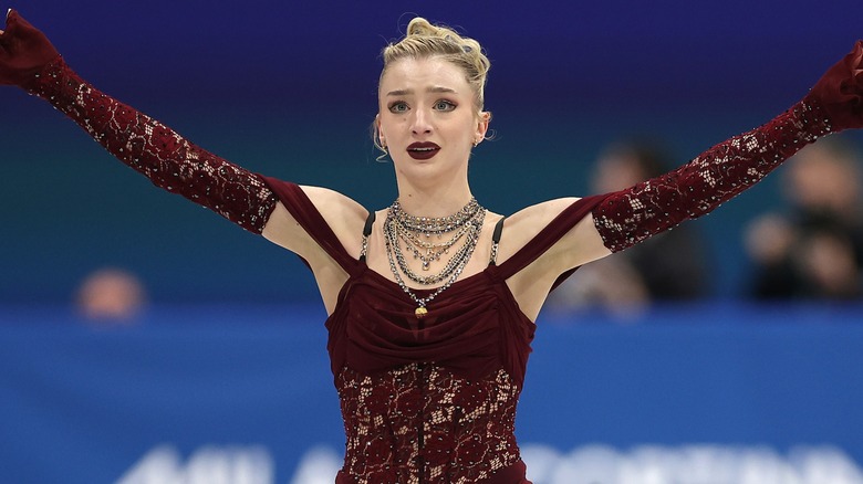 Amber Glenn at the 2026 Winter Olympics