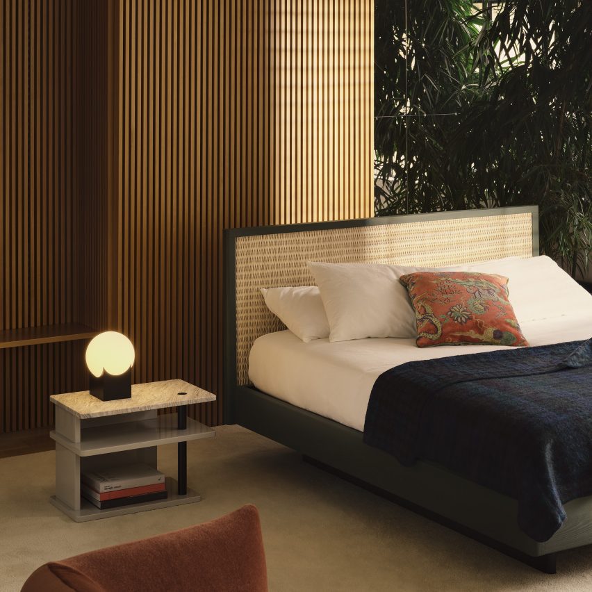 Awase bed by Omi Tahara Studio for Bolzan