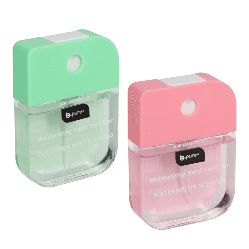 B.Pure Hand Sanitizer Sprays