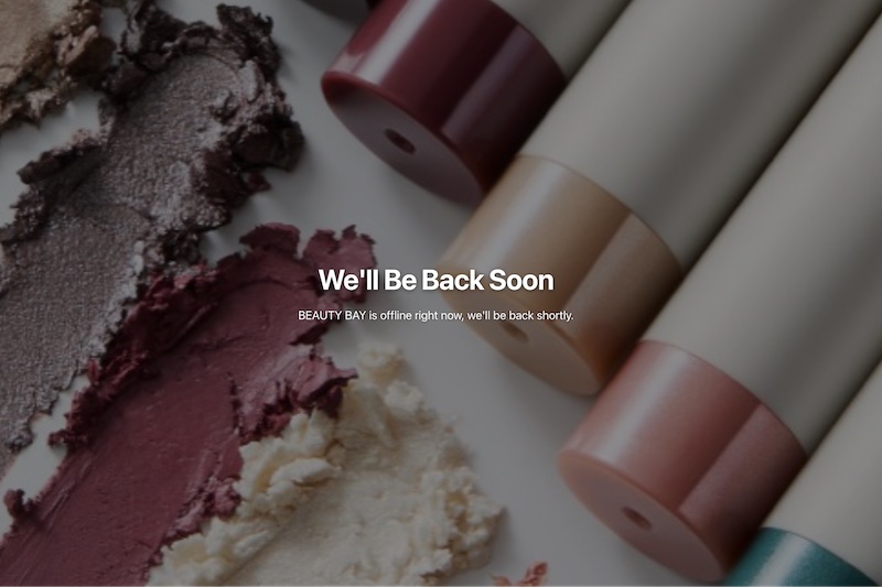Beauty Bay files notice of intent to appoint administrators as website goes offline