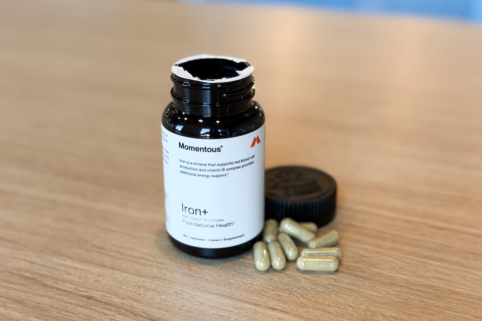 Momentous Iron in our testing center