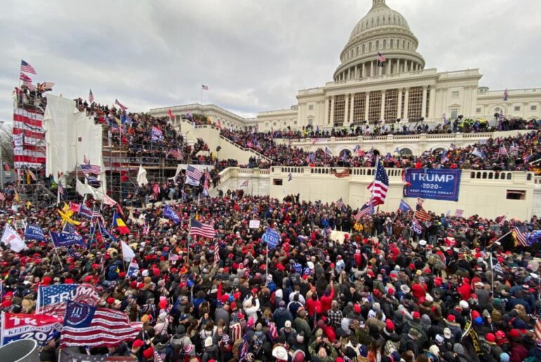 Trump supporters storm Capitol building in Washington