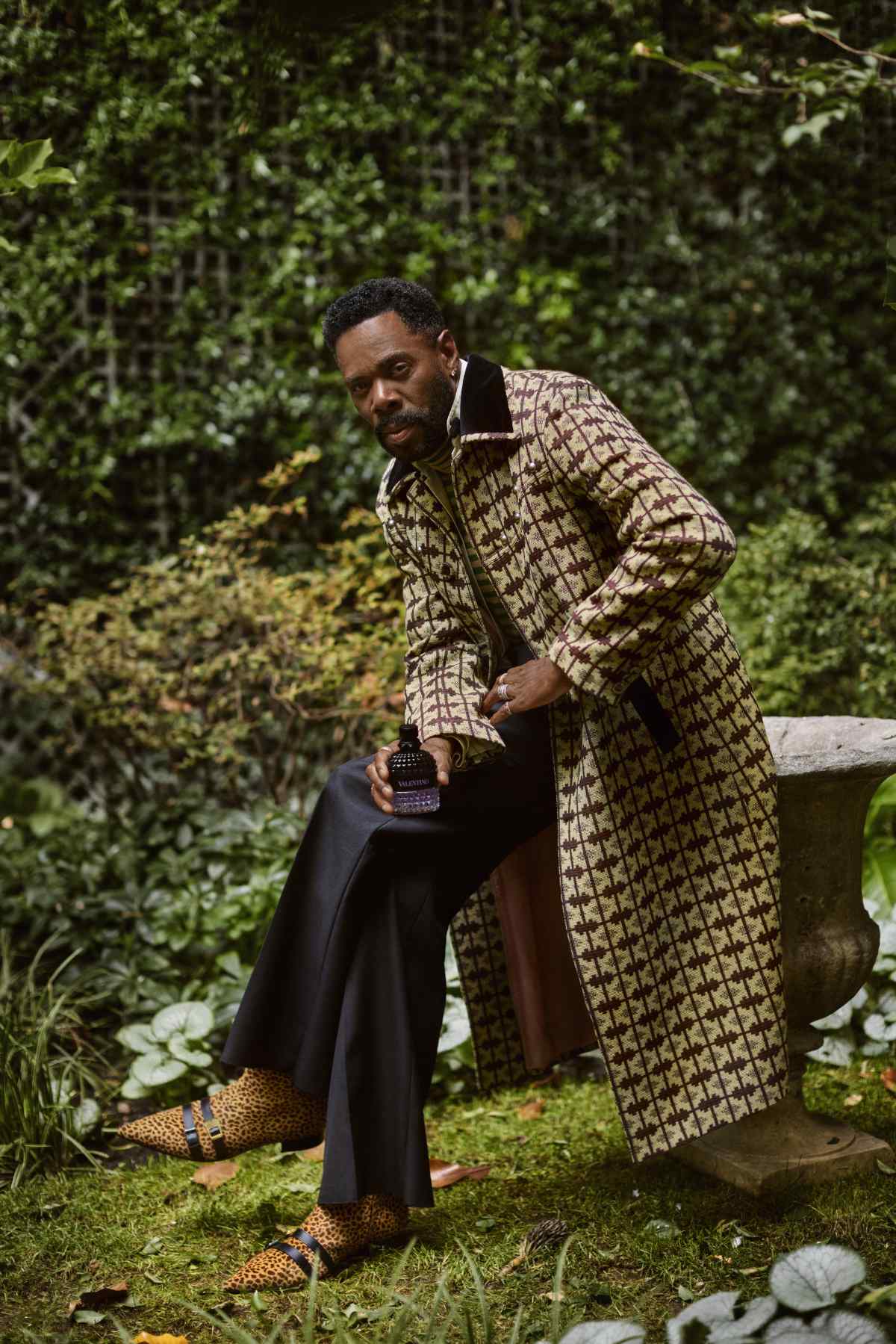 Valentino Beauty & Colman Domingo Preview Purple Melancholia House Party