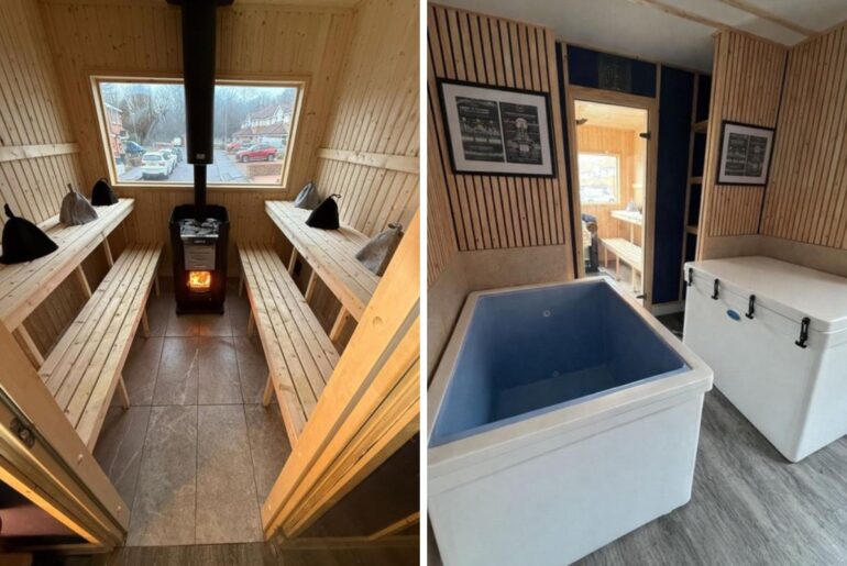 Wellness truck with ice baths and sauna set to launch in Gosport