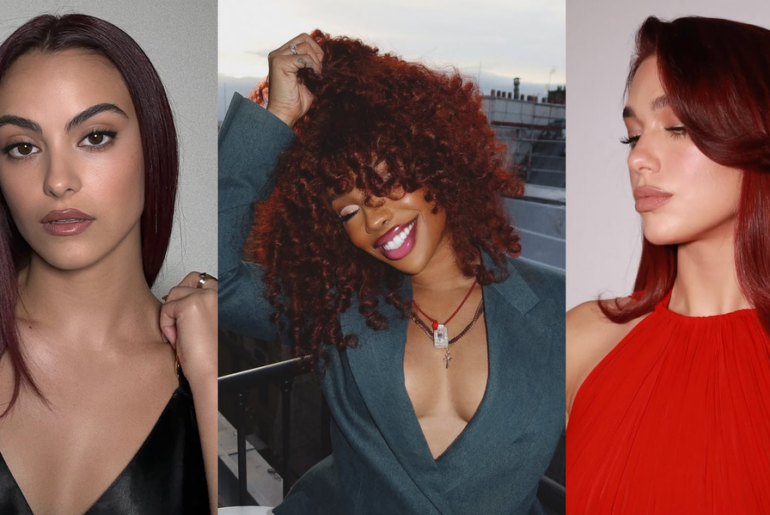 All the Dark Red Hair Color Inspo You Need to Show Your Stylist