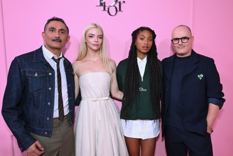 Francis Kurkdjian, Anya Taylor-Joy, Willow Smith and Peter Philips