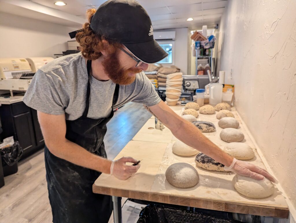Evan Lang, owner, Dishon Bakery