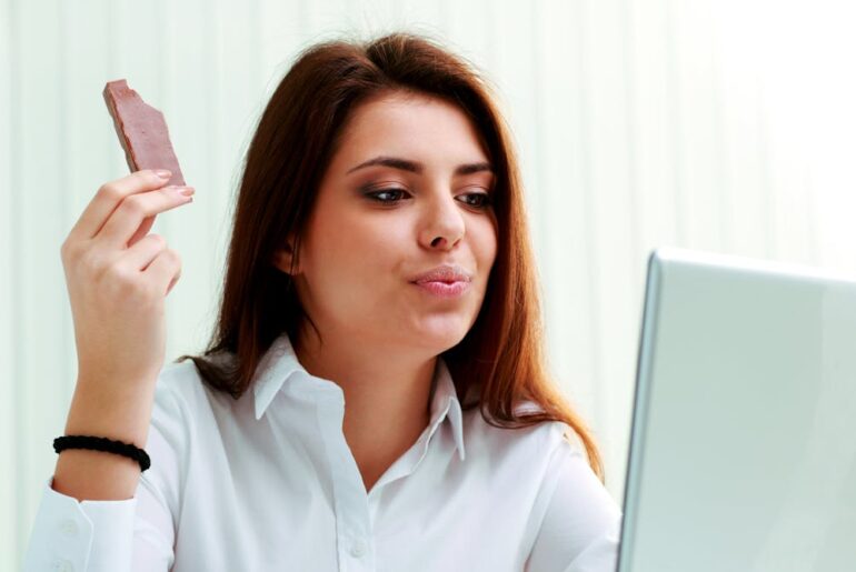 Why eating cheap chocolate can feel embarrassing – even though no one else cares