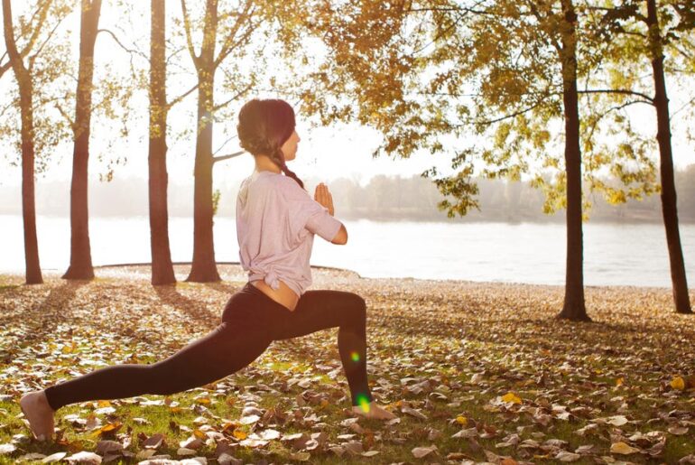 Walking yoga offers a total mind-body reset