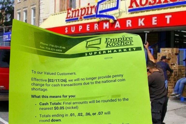 Empire Kosher Rounds Cash Totals Amid Coin Shortage