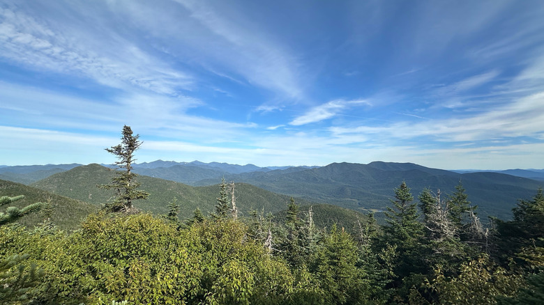 Mountain view in Adirondack Park