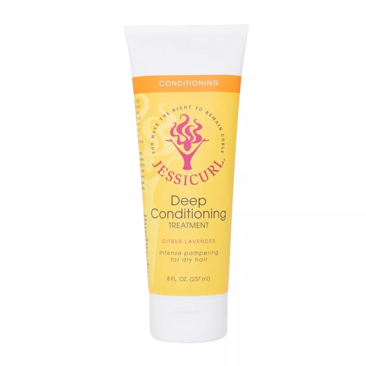 Jessicurl Deep Conditioning Treatment - Citrus Lavender - Deep Conditioner for Dry Damaged Hair, Anti Frizz Hair Mask - 8 Oz