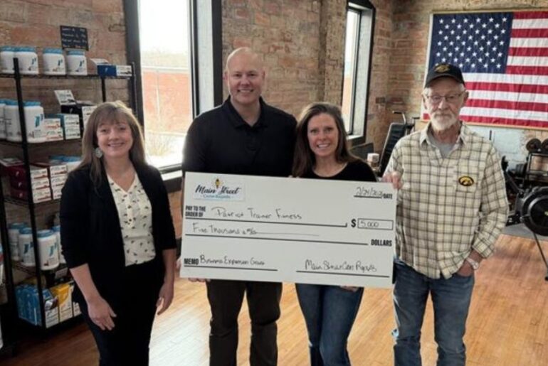 MSCR Presents First $5K Business Expansion Grant To Patriot Trainer Fitness