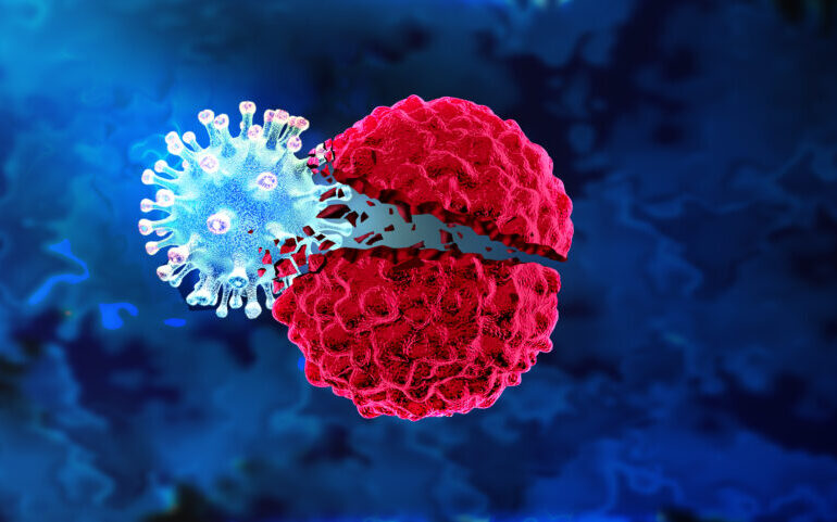 Oncolytic Virus Triggers Immune System Against Glioblastoma Cells