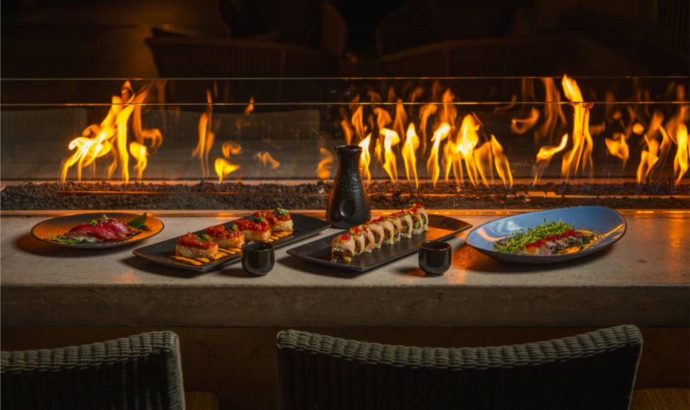 pacific point Park-Hyatt-Aviara firepit sushi 4