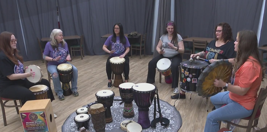 Healing through music and community - Pittsburgh Women's Wellness Drum Circle