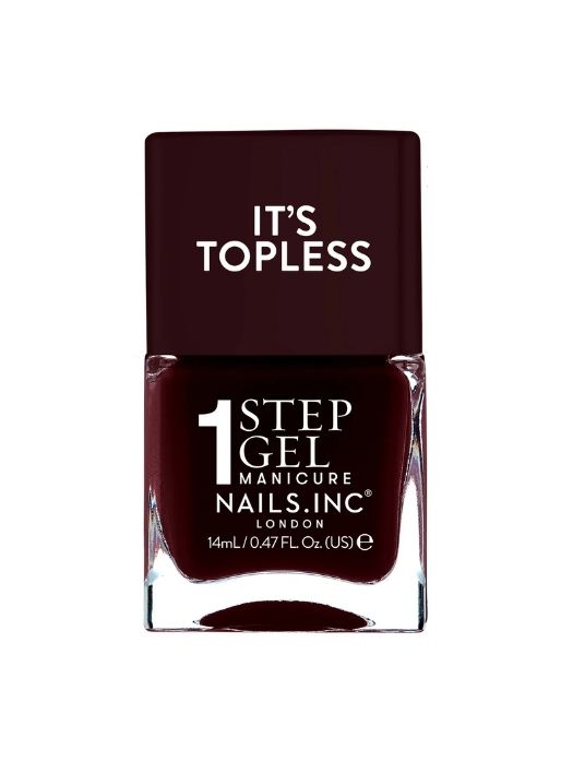 an image of Nails Inc Billie 1 Step Gel It's Topless Nail Polish