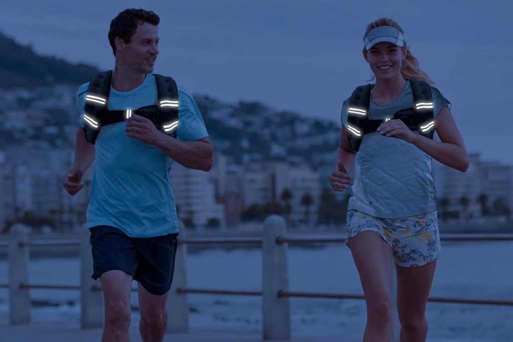 reflective weighted vest