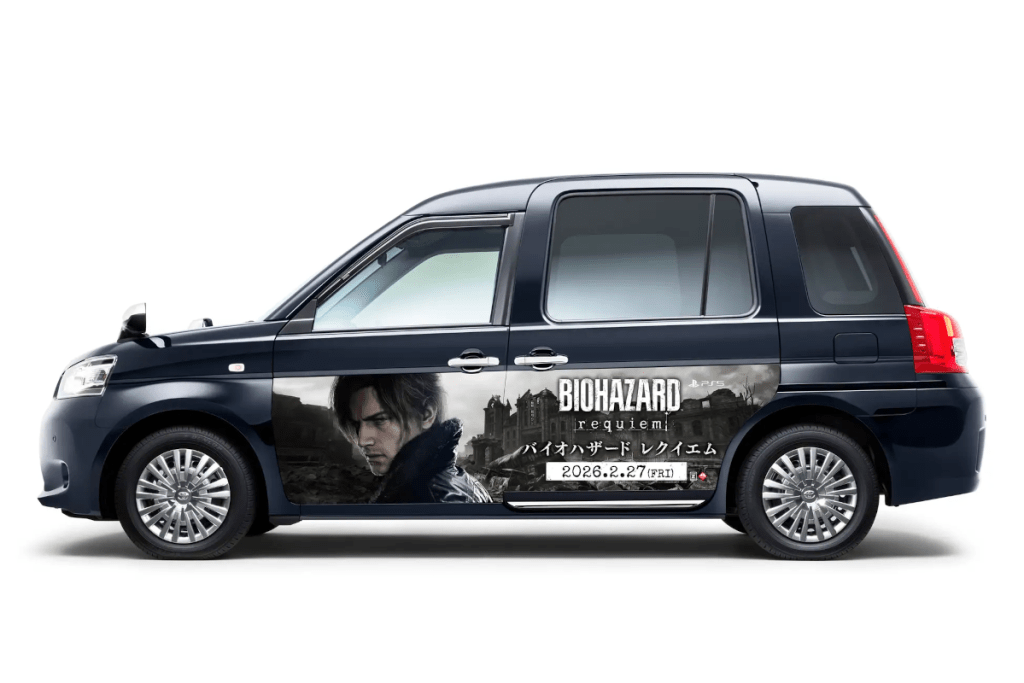 Resident Evil Requiem taxi - left side
