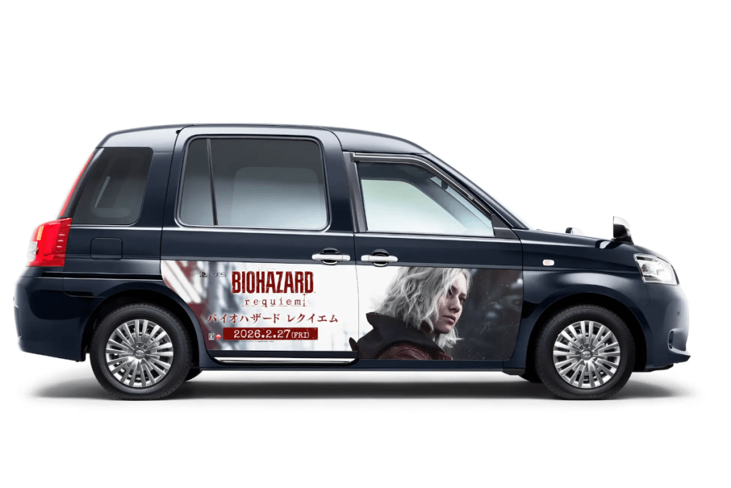 Resident Evil Requiem taxi - right side