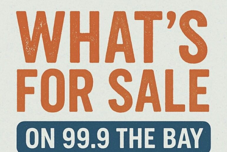 What’s For Sale?  Used vitamins, a hula girl, video recorder….