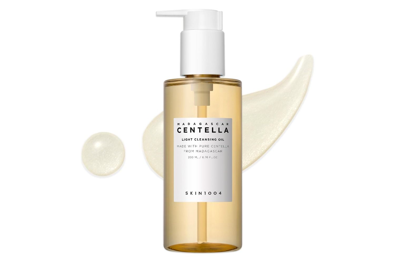 SKIN1004 Madagascar Centella Light Cleansing Oil 6.76 fl.oz, 200ml 