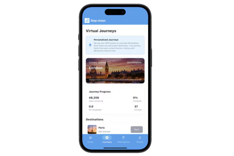 Unified Fitness Trackers : Step Union