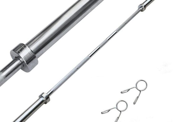 7FT Olympic Bar Barbell - Strongway Gym Supplies
