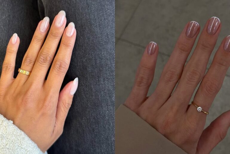 French Gloss Nail Trend Inspo