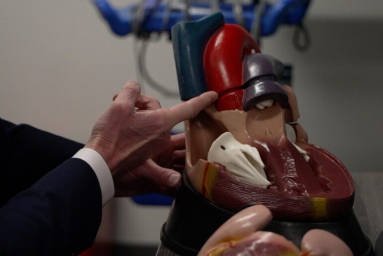 A routine check-up may have saved a Wheat Ridge father's life