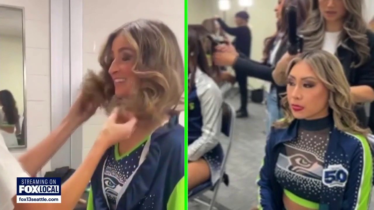 Game day glam ahead of Super Bowl LX