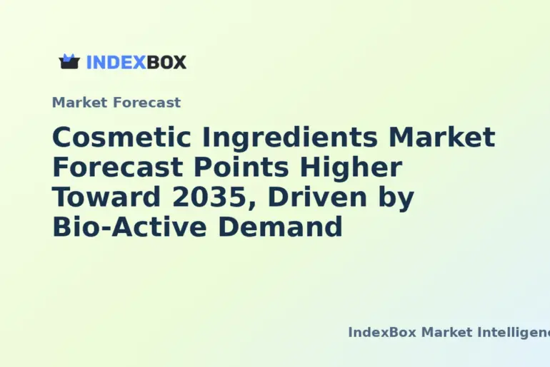 Cosmetic Ingredients Market To Accelerate Through 2035 Amid Clean Beauty and Personalization Trends - News and Statistics